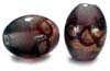Oval  Gold Stone Beads - click here for large view